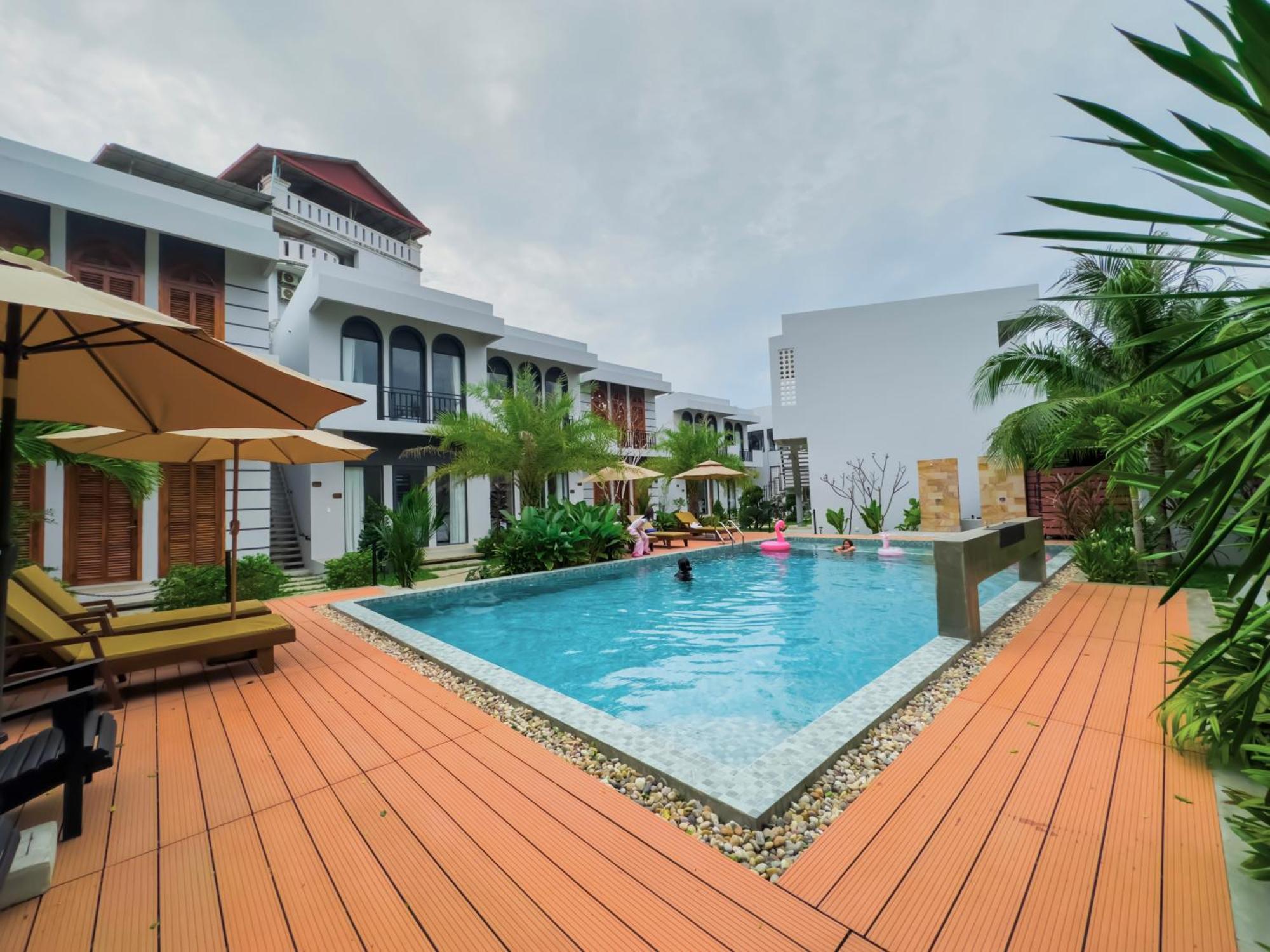 The R&B Boutique Hotel Kampot Eksteriør billede